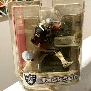 BoJackson Mc Farlane  Toys  NFL Leyends Series 3 Figure Oakland Raiders  ( New)